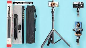NeePho NP-688 2 In 1 Wireless Selfie Stick Tripod For Mobile