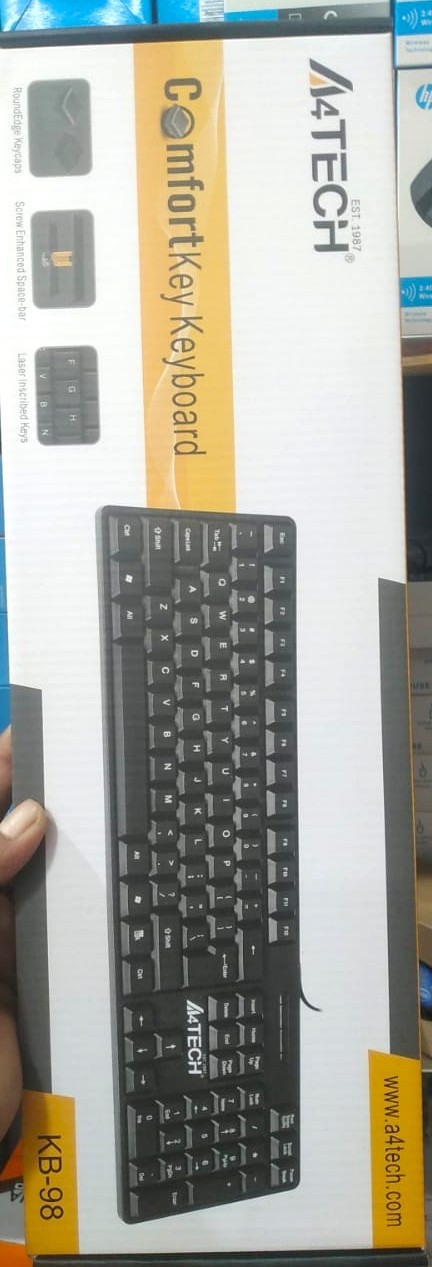 A4 Tech KB-98 Big Keyboard (Master Copy High Quality)