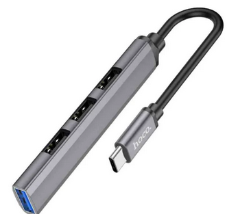 Hoco HB26 4 In 1 Adapter(USB To USB3.0+USB2.0*3)