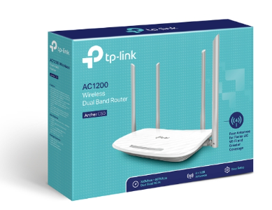 TPLink Archer C50 AC1200 Wireless Dual Band Router