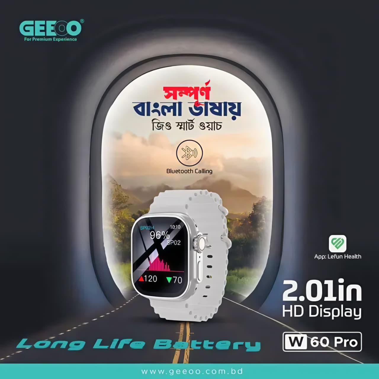 ⌚ Geeoo W60 Pro Smartwatch