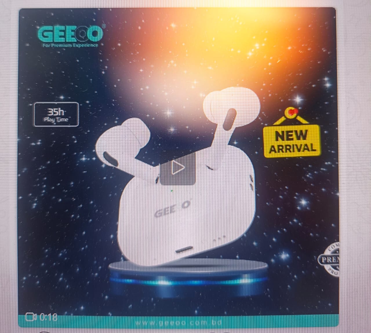 GEEOO TWS-T20 – Premium Earbuds