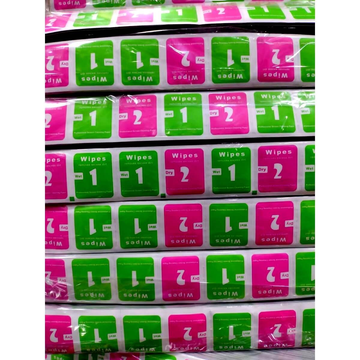 Wipes Screen Cleaner 1+2 tissu tula {500 পিছ একসাথে Packet Price}