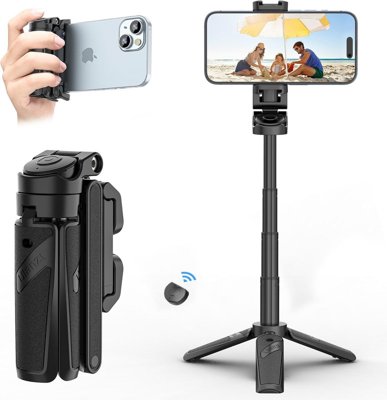 Ulanzi JJ02 Extendable Grip Phone Tripod With Remote