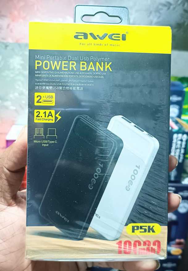 Power Bank 10000mah Model-P5K