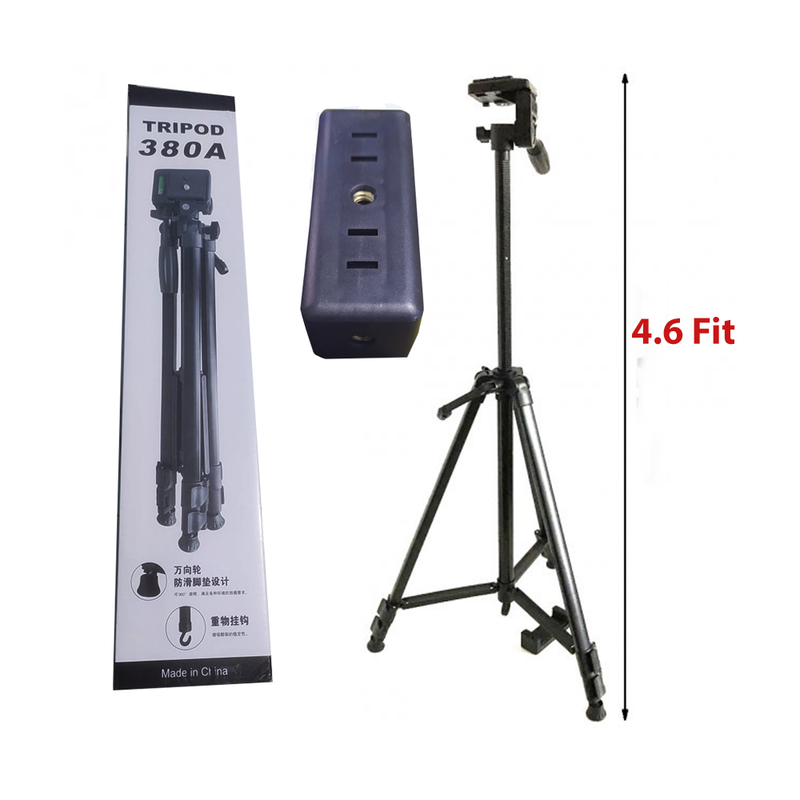 380A Tripod and Camera Stand (৩৮০এ ট্রাইপড মোবাইল ও ক্যামেরা স্ট্যান্ড)
