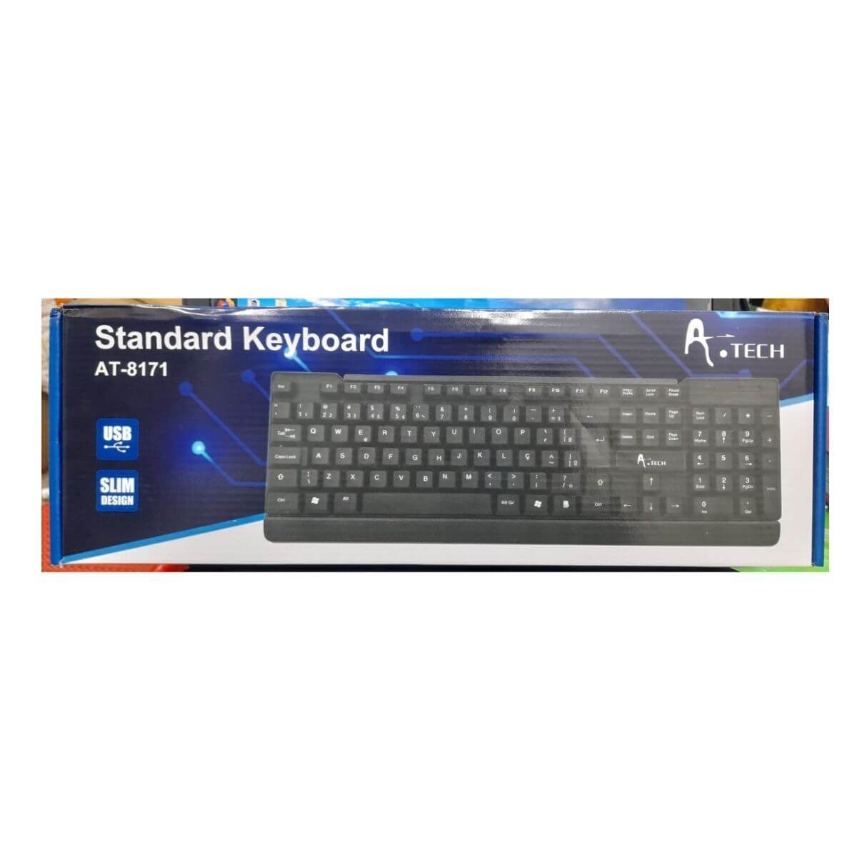 A.tech Standard Big Keyboard