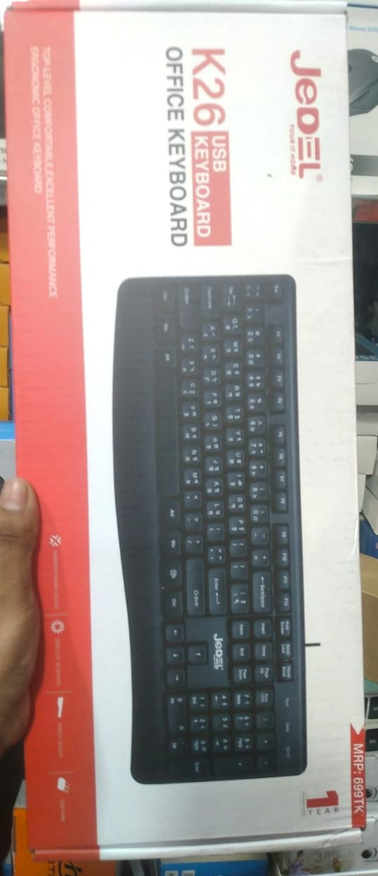K 26 USB JEDEL Keyboard ( Master Copy)