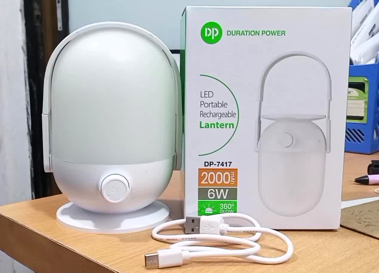 DP-7417 LED Portable Rechargeable Emergency Lantern Light